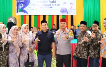 Kapolres Lhokseumawe Hadiri Maulid Nabi Muhammad SAW 1447 H di SMKN 1 Lhokseumawe
